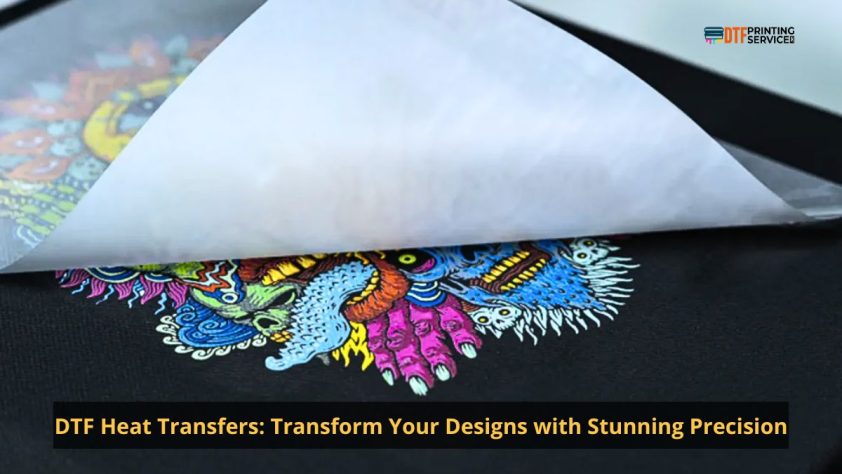 DTF heat transfers transform your designs with stunning precision.