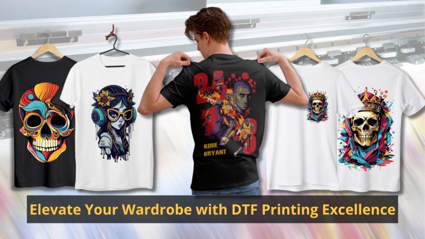 Elevate wardrobe T-Shirt Printing Service Dubai with DTF Printing