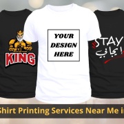 Best T-Shirt Printing Near you in Dubai: Your Guide to Quality and Customization