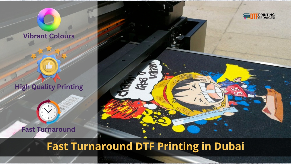 No More Waiting to Unleash Your Creativity with Fast Turnaround DTF Printing in Dubai